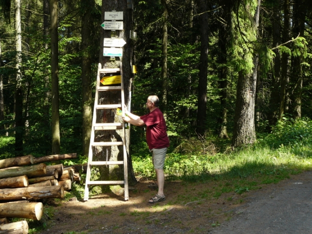 Bílení Bílého kůlu